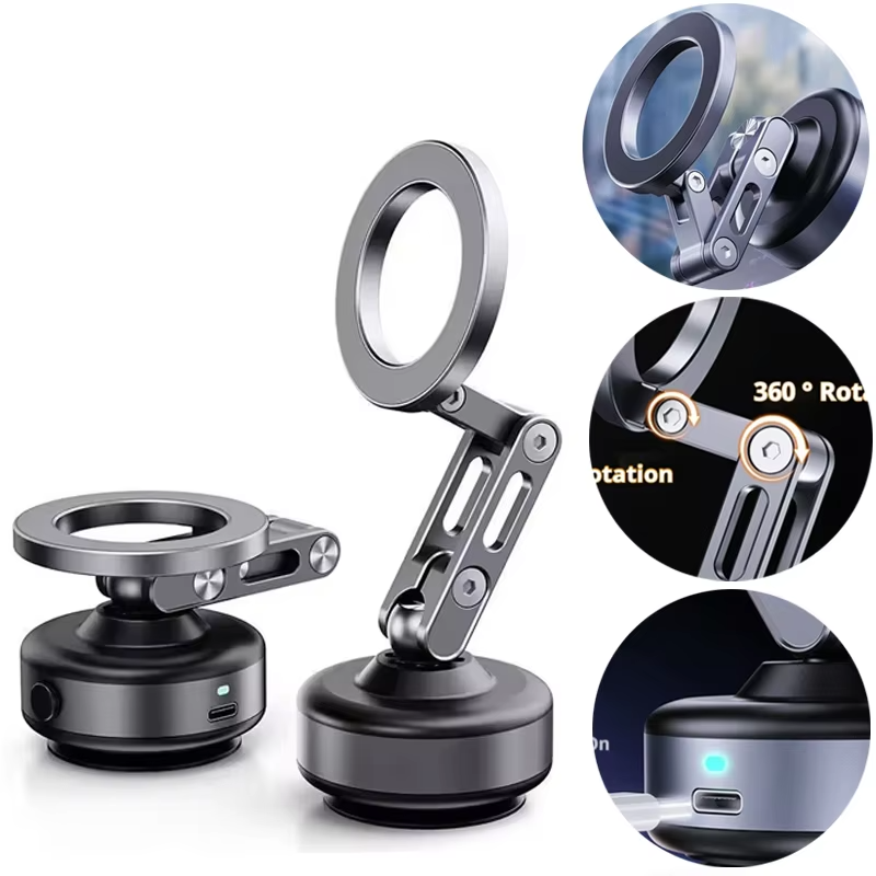 🚗 🧲 Magnetic Car Phone Holder – Windshield & Smooth Surface Mount - Mogico
