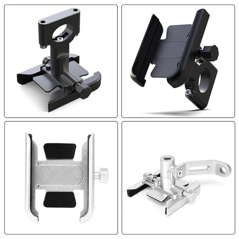 🏍️ 🚴 Aluminum Alloy Motorbike & Bike Phone Holder - Mogico