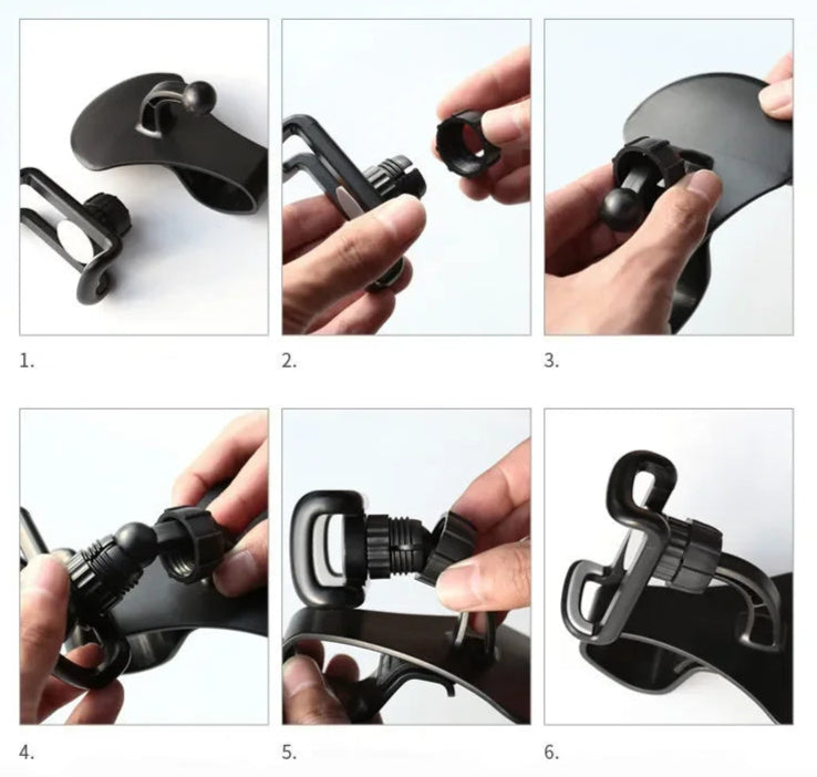 🚗 Rotatable Car Phone Holder – Dashboard Mount - Mogico