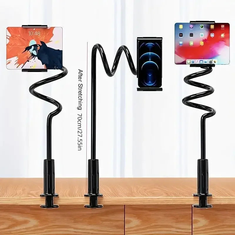 Lazy Bedside Tablet & Phone Holder – Adjustable Desktop Stand & Cantilever Mount for iPad, iPhone, and Smartphones - Mogico