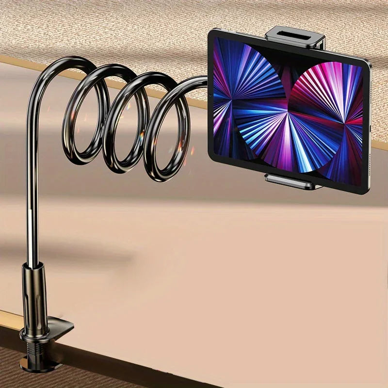 Lazy Bedside Tablet & Phone Holder – Adjustable Desktop Stand & Cantilever Mount for iPad, iPhone, and Smartphones - Mogico