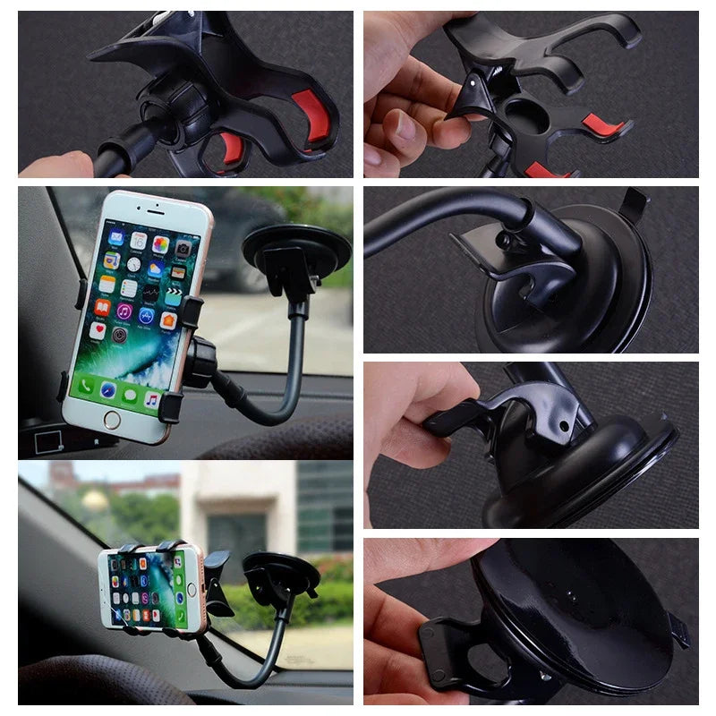 🚗 Car Phone Holder – Suction Windscreen Mount - Mogico