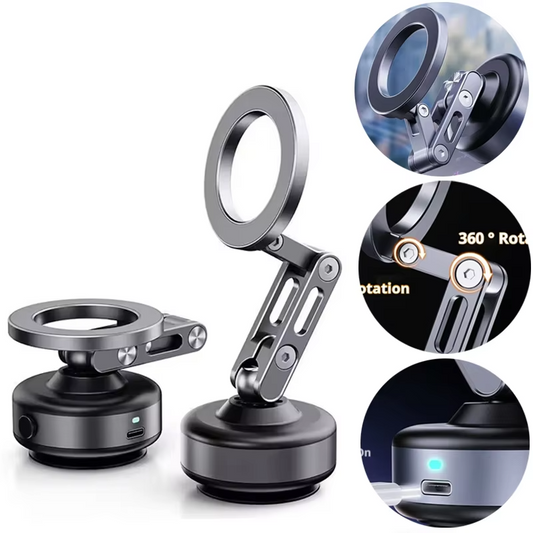 🚗 🧲 Magnetic Car Phone Holder – Windshield & Smooth Surface Mount - Mogico