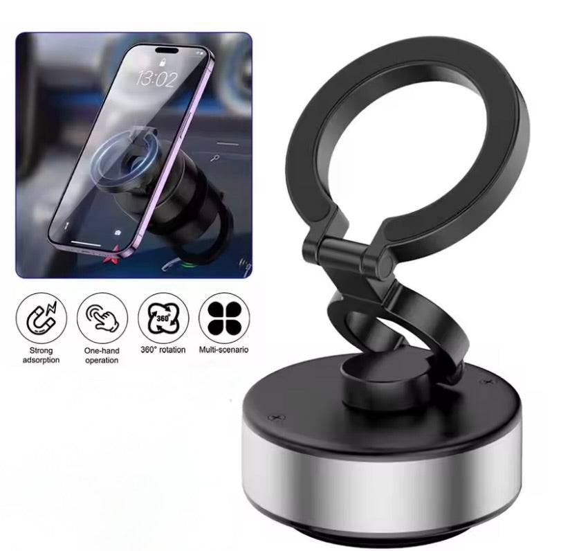🚗 🧲 Universal Magnetic Mobile Phone Holder – Windshield & Smooth Surface Mount - Mogico