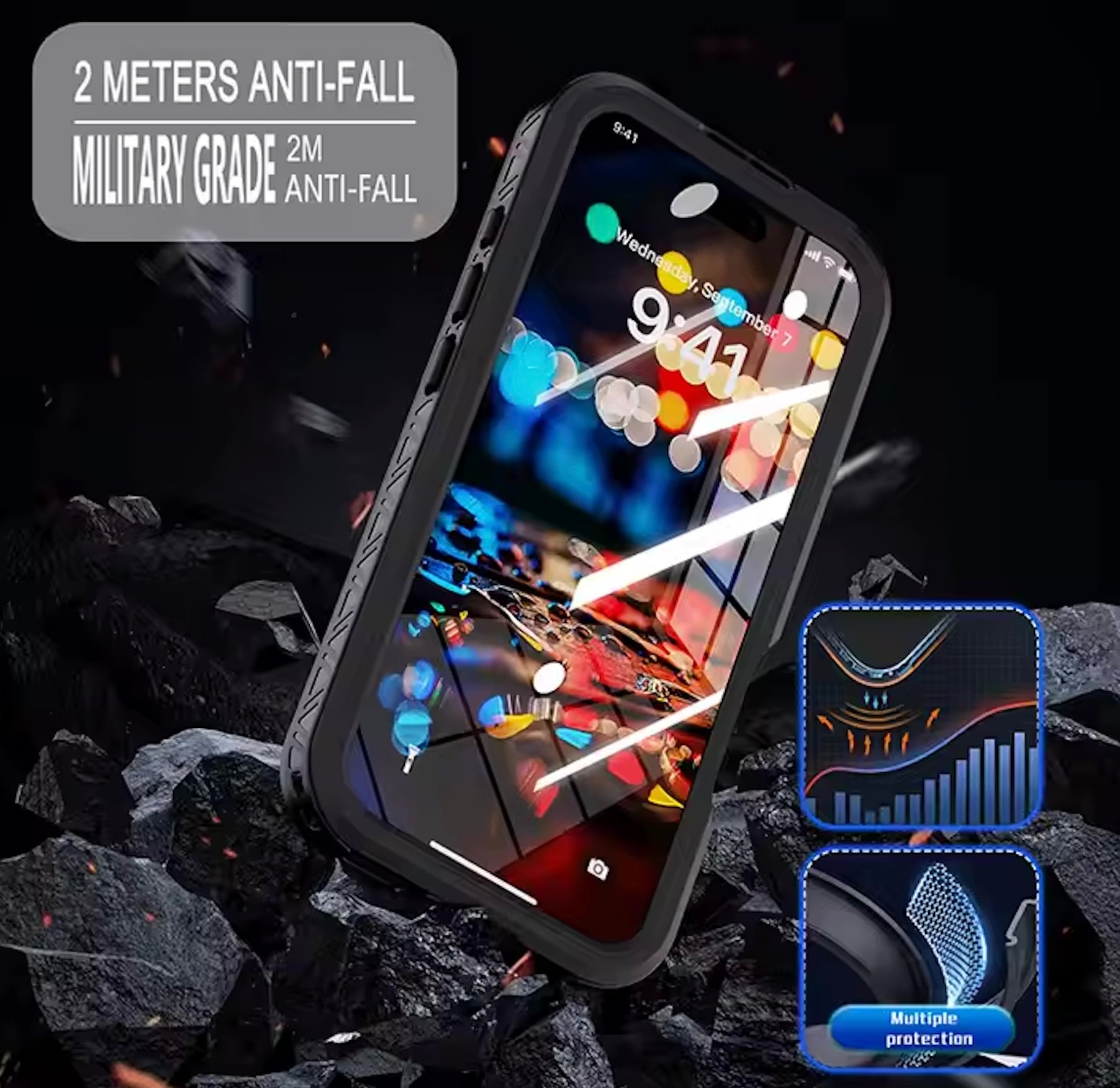 📱🛡️ Mogico Heavy-Duty Case for iPhone 16 - Mogico