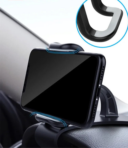 🚗  Rotatable Car Phone Holder – Dashboard Mount - Mogico